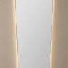 Sky XL LED Gold Зеркало в полный рост в раме с подсветкой