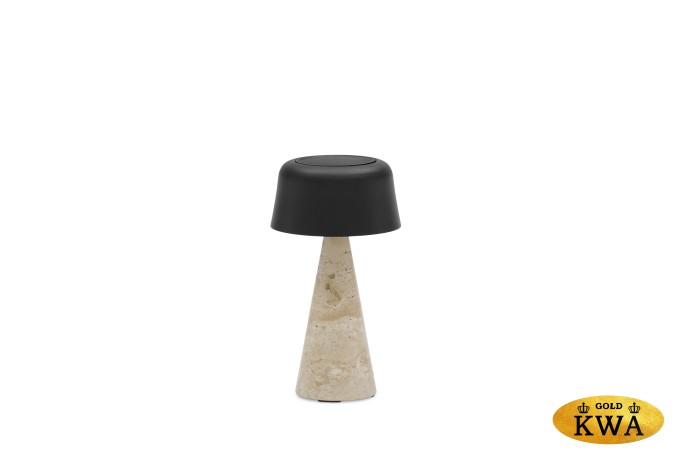 Kiruna (Cone S) Светильник антрацит, алюминий/натуральный камень