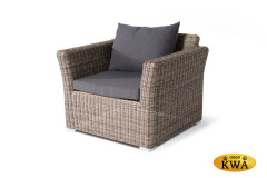 Капучино кресло из искусственного ротанга, цвет бежевый