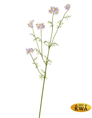 Ранункулюс Полевой нежно-розово-сиреневый в-71 см, 3 ветки 12/96