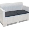 Комплект мебели NEBRASKA SOFA 2 (2х местный диван), белый