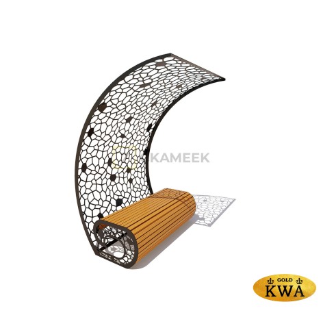 Скамейка с навесом «Филигран»