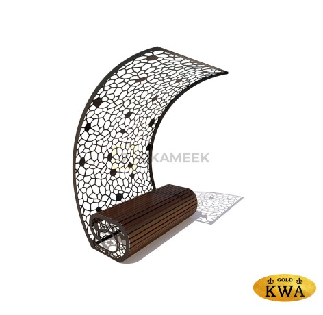 Скамейка с навесом «Филигран»