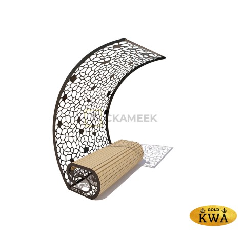 Скамейка с навесом «Филигран»