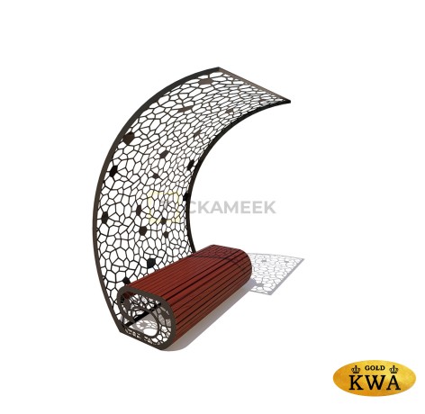 Скамейка с навесом «Филигран»