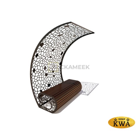 Скамейка с навесом «Филигран»