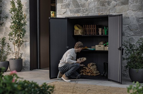 Шкаф уличный Vertical Shed 1400 L