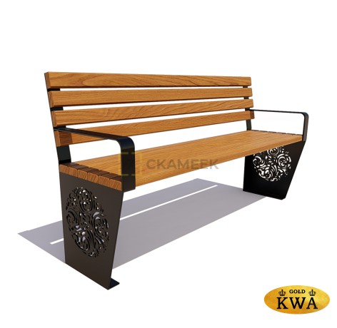 Скамейка «Индия» (1,8 лиственница,40х60)