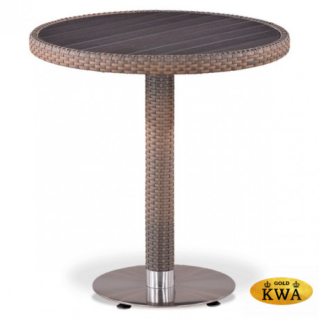 Плетеный стол T501DG-W1289-D70 Pale