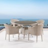 Комплект плетеной мебели T190A/Y350A-W85-D96 Latte 4Pcs