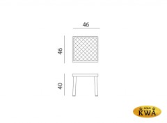 Столик пластиковый для лежака