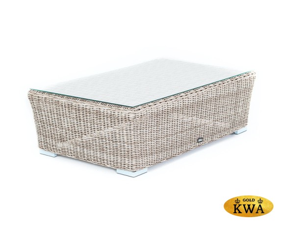 "Капучино" журнальный столик из искусственного ротанга, цвет бежевый