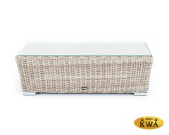 "Капучино" журнальный столик из искусственного ротанга, цвет бежевый