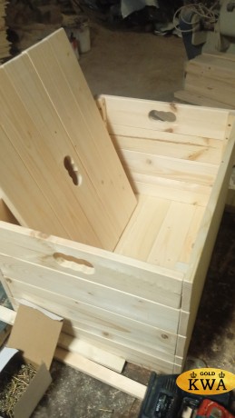 Ящик деревянный интерьерный с крышкой