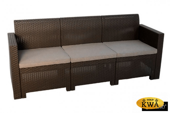 Итальянский 3х-местный диван для ресторана NEBRASKA SOFA 3