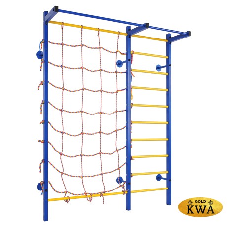 ДСК Семейный ПРОФ с турником фиксированным + сеть для лазанья