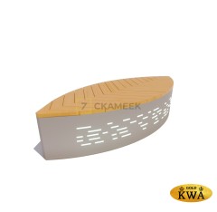 Скамейка «Ботаника» с подсветкой