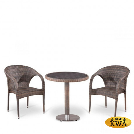 Комплект плетеной мебели T501DG/Y290BG-W1289 Pale 2Pcs