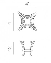 Комплект для увеличения высоты стола