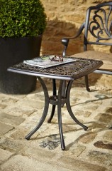 Столик кофейный Malta из литого алюминия
