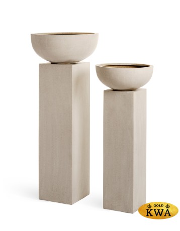 Колонна TREEZ Effectory Beton Белый песок в-100 см, 28х28 см 1/1