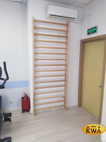 Шведская стенка деревянная из ламельного бука для реабилитации - БУК СТАНДАРТ - РЕАБИЛИТАЦИОННАЯ