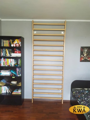 Шведская стенка деревянная из ламельного бука для реабилитации - БУК СТАНДАРТ - РЕАБИЛИТАЦИОННАЯ