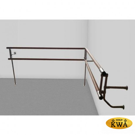 Универсальный двухрядный угловой балетный станок (цена за 1 п.м.)