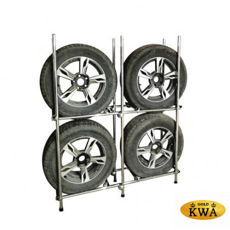 Стеллаж для шин и колёс на 4 колеса
