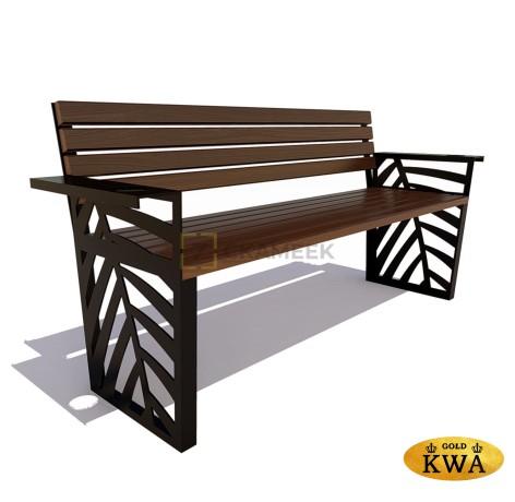 Скамейка парковая «Крым» (0,6 лиственница,30х60)