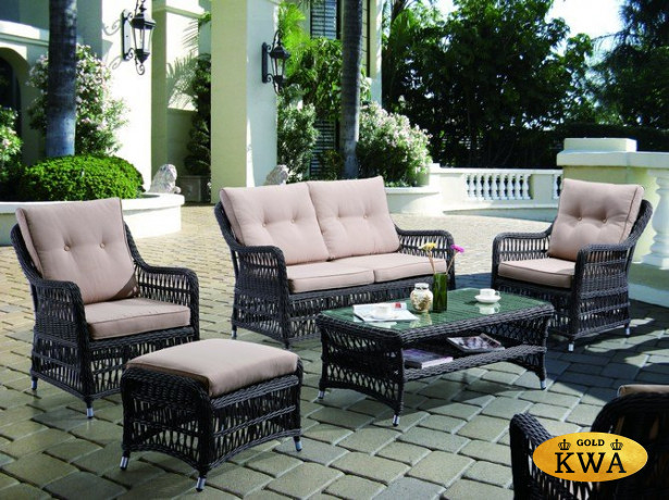 Плетеный диван CANNES 2-х местный