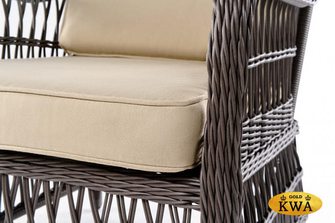 Плетеный диван CANNES 2-х местный