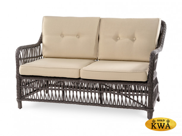 Плетеный диван CANNES 2-х местный