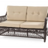 Плетеный диван CANNES 2-х местный
