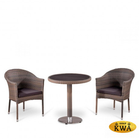 Комплект плетеной мебели T501DG/Y350G-W1289 Pale 2Pcs