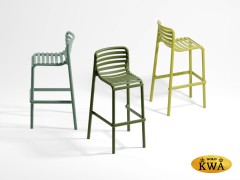 Стул пластиковый барный