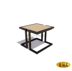 Стол кофейный «Минотавр»( малый) (брус бук)