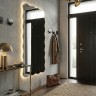Фантазия (Fancy) XL LED Золото Зеркало в полный рост в раме с подсветкой
