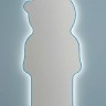 Фантазия (Fancy) XL LED Золото Зеркало в полный рост в раме с подсветкой