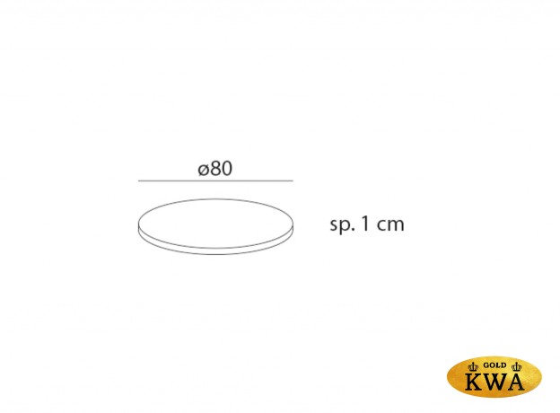 Столешница круглая