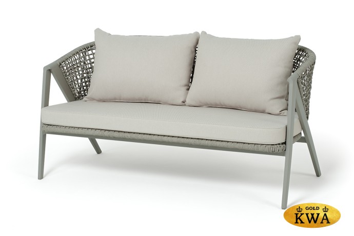 "Амстердам" комплект садовый для лаунж-зоны, цвет серый