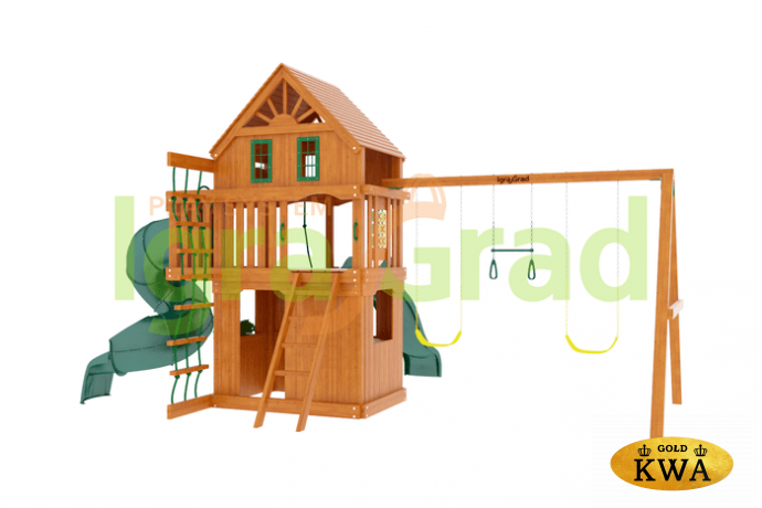 Детская площадка IgraGrad "Шато 2 с трубой" (Домик)