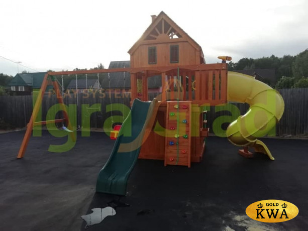 Детская площадка IgraGrad "Шато 2 с трубой" (Домик)