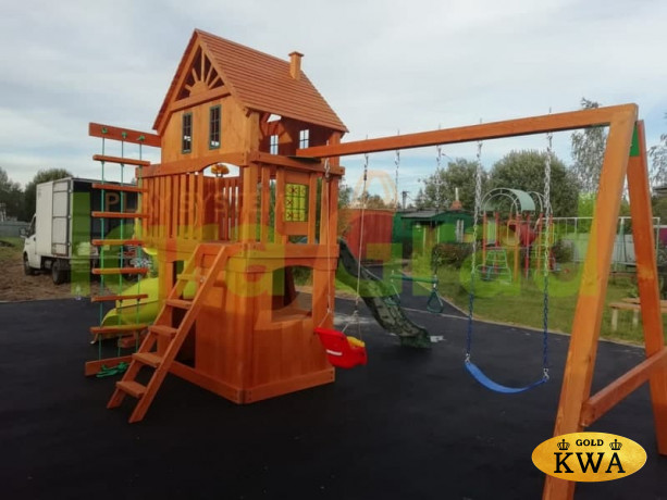 Детская площадка IgraGrad "Шато 2 с трубой" (Домик)