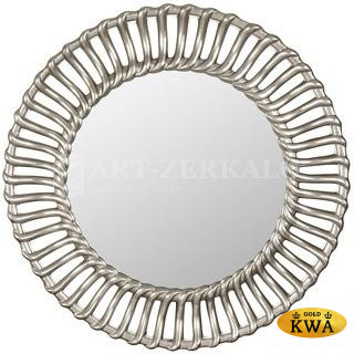 Зеркало в раме модерн Braid (Брэйд), d104 см