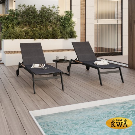 Шезлонг VIRTU карбон