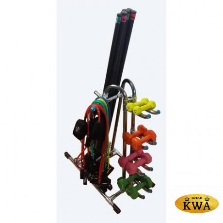 Стойка для гантелей, бодибаров и аксессуаров "Ёлочка"