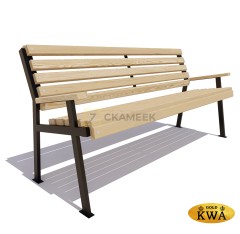 Скамейка «Ретро» (2,0 ангарская сосна)