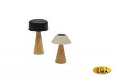 Kiruna (Cone Teak S Cap) Светильник антрацит, алюминий/тик
