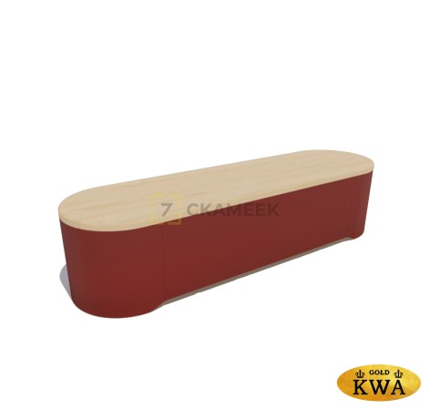 Сиденье «Остров» модель 2 (лиственница)